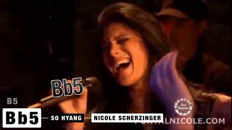Nicole Scherzinger Best Vocal Bb5 Youtube