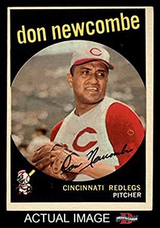 This is especially true for full size helmets! Amazon.com: 1959 Topps # 312 Don Newcombe Cincinnati Reds ...