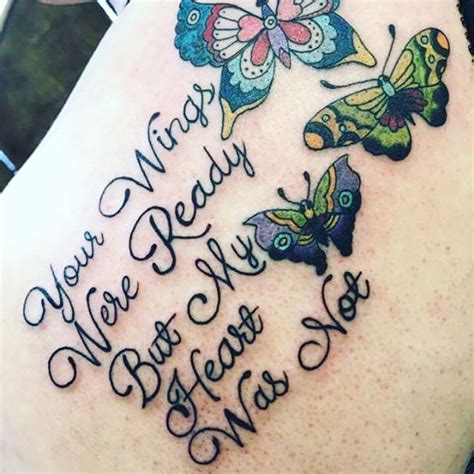 They are always blended with texts, flowers, and arrows. 55 Inspiring In Memory Tattoo Ideas - Keep Your Loved Ones ...