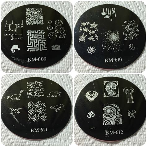 Bundle Monster Create Your Own Stamping Plate Collection Colores De
