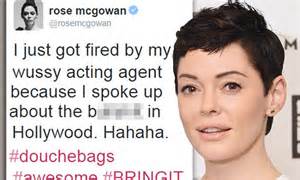 Rose Mcgowan Fired After Tweeting About Adam Sandler And Sexism In Hollywood Daily Mail Online