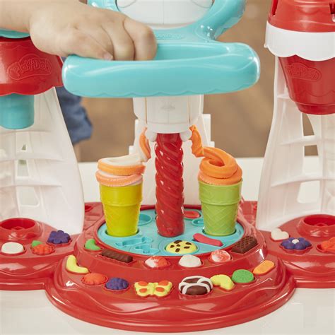 Play Doh Premium Kitchen Ice Cream Dessert Maker Pretend Playset Kids