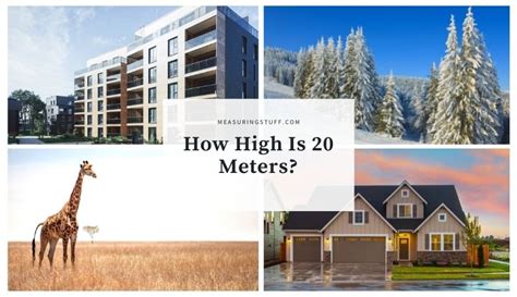 How High Is 20 Meters With 6 Examples Measuring Stuff
