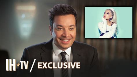 Jimmy Fallon Is Ready For Ariana Grande Exclusive Interview Youtube