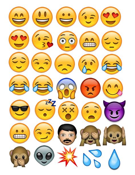 Resultado De Imagen De Figuras De Emoji Para Imprimir Printable