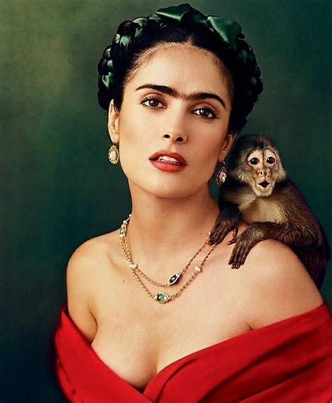 Salma Hayek As Frida Kahlo In Frida 2002 Photographed By Annie