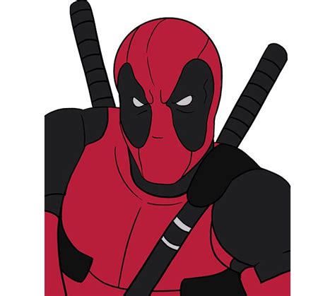 How To Draw Deadpool Easy Step By Step Drawing Guides Guided