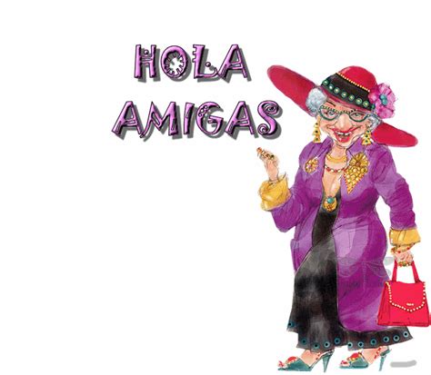 HOLA AMIGAS con imágenes Gifs de amistad Saludos para amigos