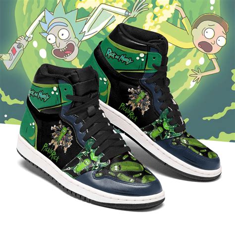 Rick And Morty Air Jordan Custom Shoes M307 Customized Products