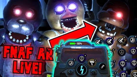 🔴live Massive New Update Fnaf Ar Gameplay Update Youtube