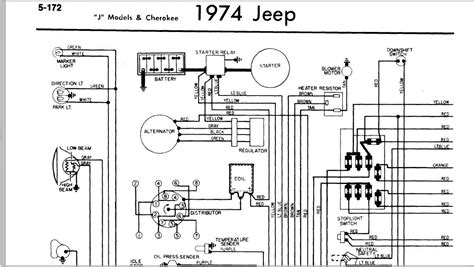 In our 1979 jeep cj7, we're going to mount the mastercell in the glove compartment. 1974 Jeep Cj5 Wiring Diagram - Wiring Diagram