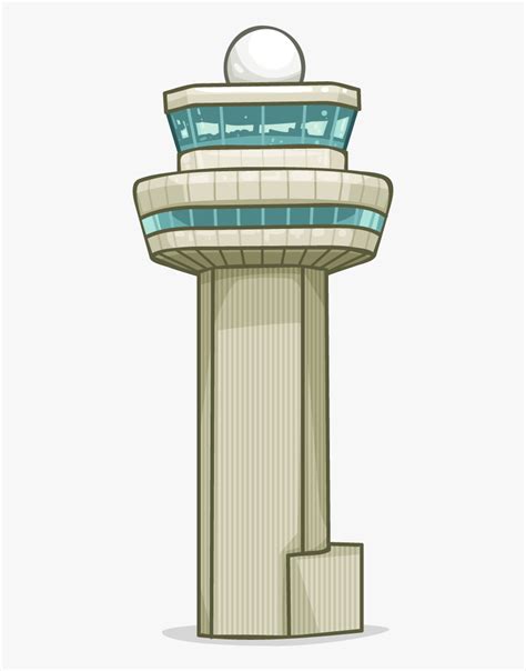 Logo template with idea of mobile device with its top part designed as watchtower. Airport Vector Control Tower - Air Traffic Control Png ...