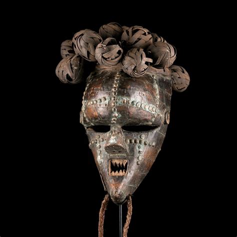 Salampasu Mukinka Matambu Mask Congo Auctions African Art Gallery