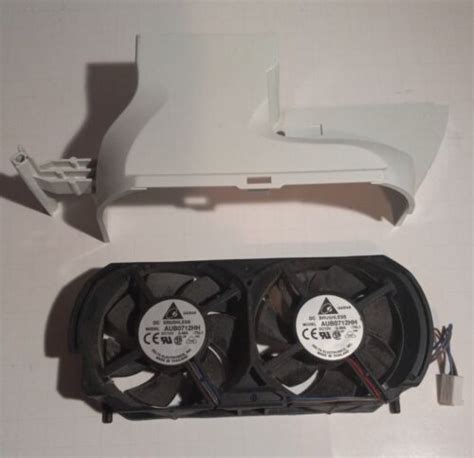 Microsoft Xbox 360 Dual Fan And Shroud Duct Heatsink Cover Oem
