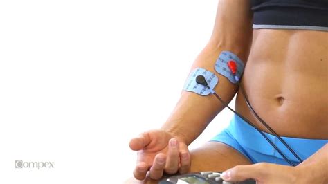 forearm muscles electrode placement for compex muscle stimulators youtube