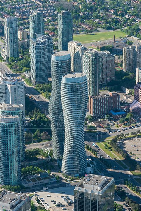 Aerial Photo Absolute World Mississauga