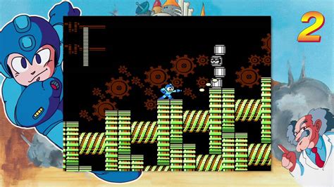 Mega Man 2 Metal Man Level Gameplay Youtube