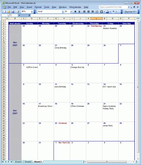 21 Free Monthly Calendar Template Word Excel Formats