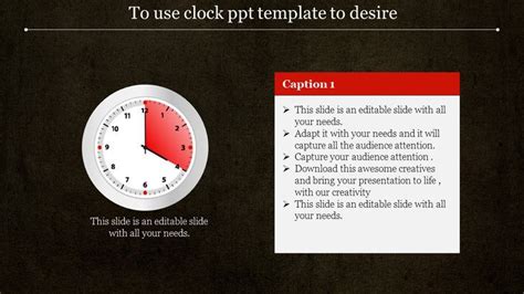 Free Clock Powerpoint Ppt Template For Ppt Presentation Ppt