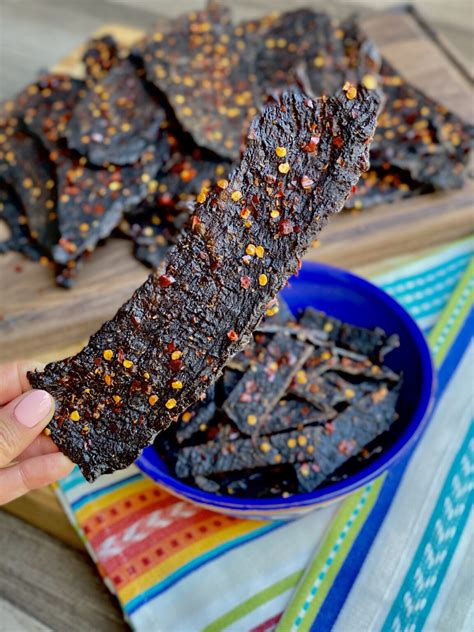 The BEST Sweet Spicy Beef Jerky