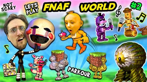 Fnaf World ♫ 2 Comeback Victory Amp Minecraft Addiction Fgteev Dad