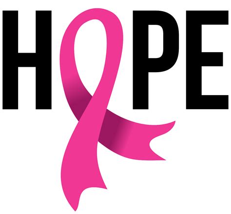 Breast Cancer Pink Ribbon PNG