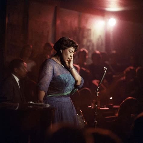 Life Legend Ella Fitzgerald Performing At Mr