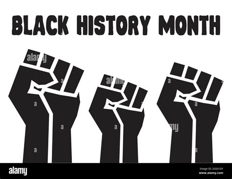 black history month blm fists vector illustration stock vector image and art alamy