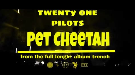 Twenty One Pilots Pet Cheetah Not Official Video Youtube