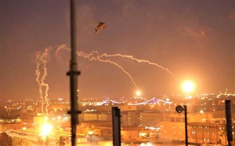 Rare Daytime Rocket Attack Hits Baghdad As Iran Fm Visits The Times