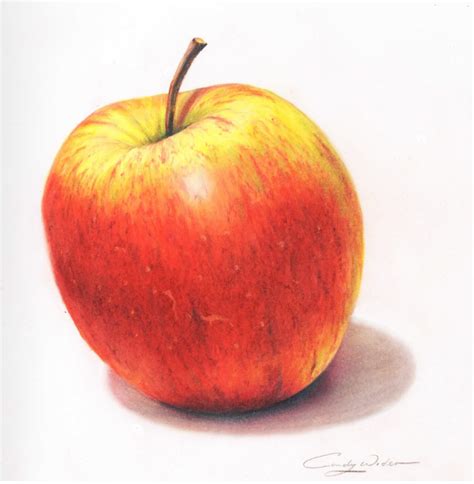 605 x 605 jpeg 88 кб. How to Draw a Juicy Apple using Coloured Pencil