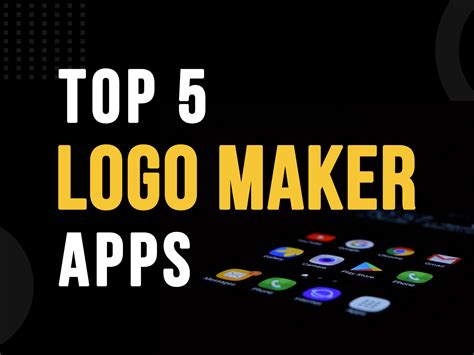 Top 5 Logo Maker Apps By All Design Ideas On Dribbble