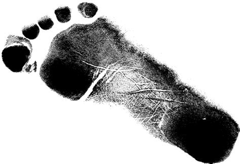 9 Grunge Footprint Png Transparent