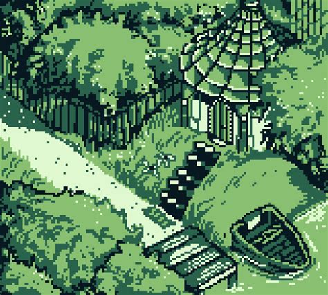 Selected Gameboy Palette Pixel Art Pixel Art Design Pixel Art Games Pixel Art Background