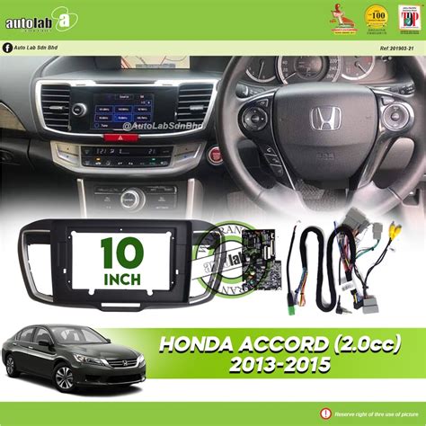 Android Player Casing 10 Honda Accord 20cc 2013 2015 With Honda