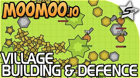 Moomoo Building Our Village Base Awesome Free Survival Io Game