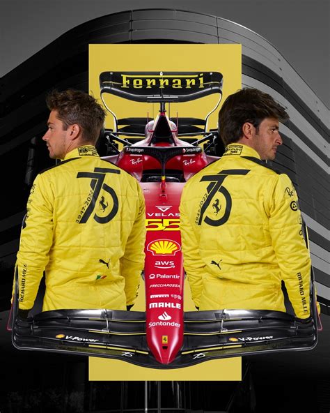 Ferrari Adds A Splash Of Yellow To Its Livery For Monza To Celebrate