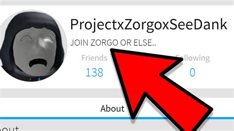 Project Zorgo Has My Account Roblox Youtube