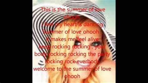 Cascada Summer Of Love Lyrics Youtube