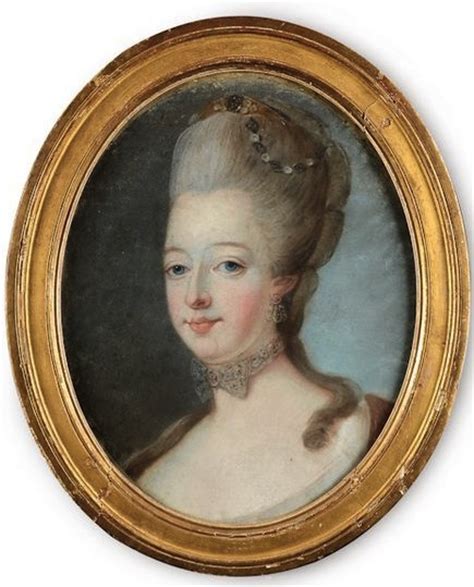 Portraits De Marie Antoinette Attribués Aux Gautier Dagoty