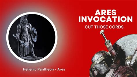 Invocation Of God Ares Orphic Hymn Affirmations Cut Those Cords