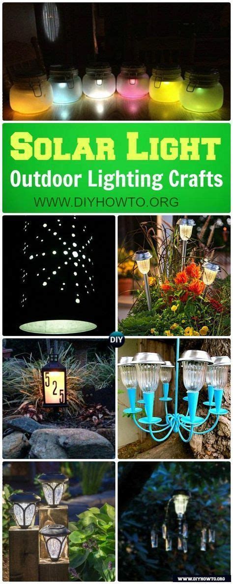 Diy Solar Light Craft Ideas For Home And Garden Lighting Artisanat De