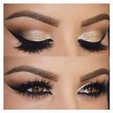 Images of Gold Eye Makeup