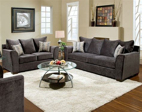 Featured Friday Elizabeth Charcoal Sofa Loveseat American Freight
