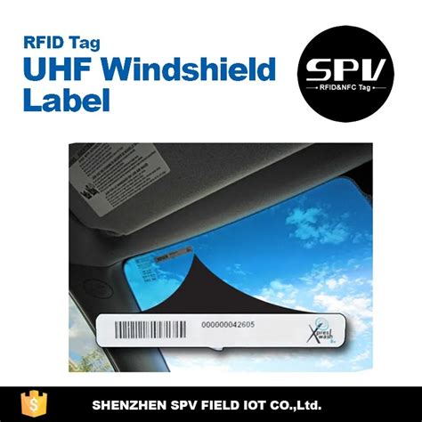 Alien H4 Uhf Car Management Rfid Id Windshield Tag Sticker Label Buy
