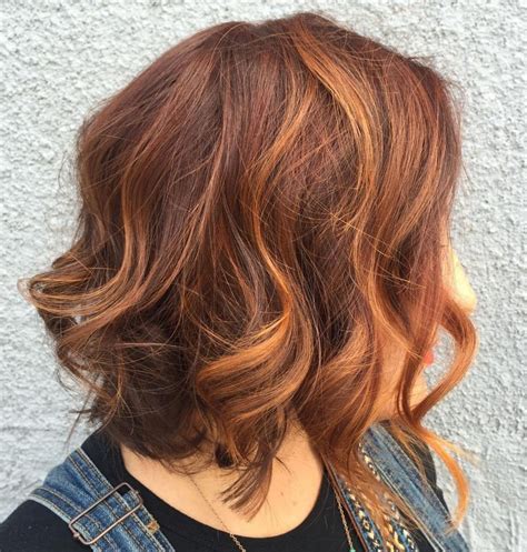 These caramel highlights bring some life to the front of the hair. 60 Auburn Hair Colors to Emphasize Your Individuality ...