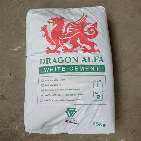 25kg Bag Premium White Cement