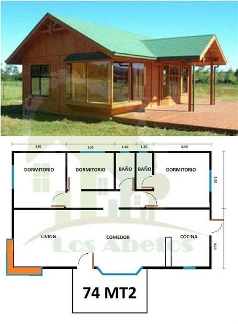 12 diseños de Casas de Campo Casasdecampo Cottage plan Small house