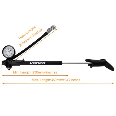 Mountain biking is an entirely different experience from taking a casual bike ride on a smooth road. Buy VENZO Bike Bicycle 300 PSI High Pressure Dual Dable Face Gauge Fork Shock Suspension Pump | CD