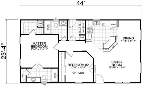 Frank betz associates offers many small house plans that are sure to be welcomed in any neighborhood. Little House on the Trailer | Home: 24 x 44: 2 Bed, 2 Bath ...